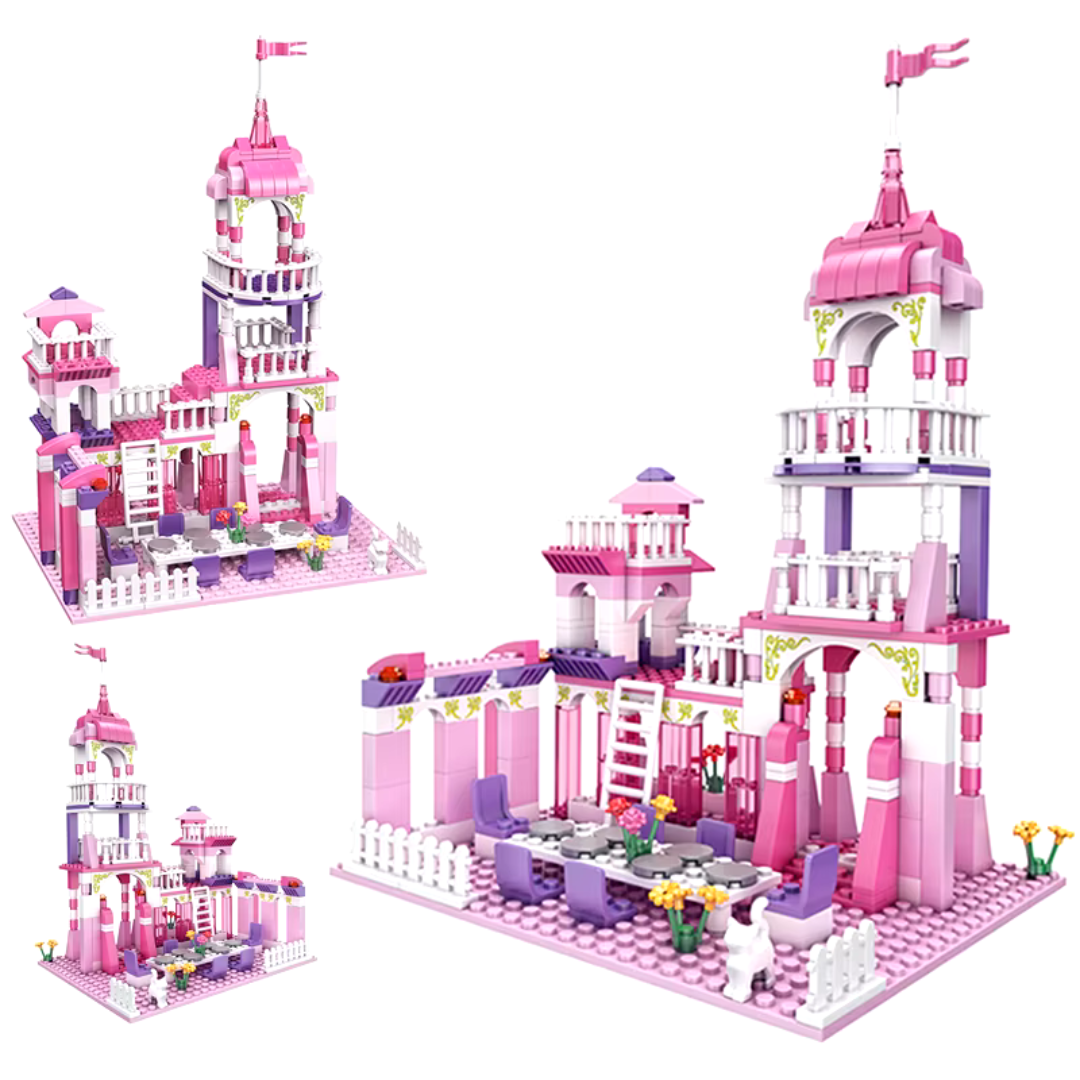 Castillo Princesa Fantasía x278 Bloques