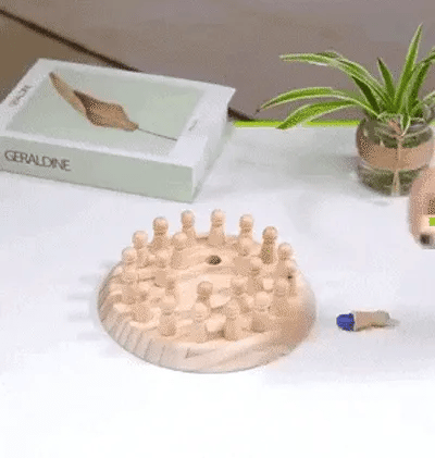 Juego Montessori de memoria y colores