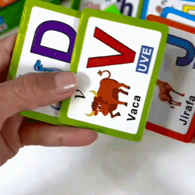 Tablero Cognitivo De Letras Mayusculas