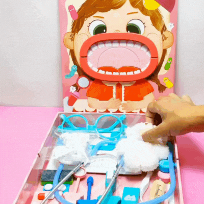 Set Medica Dentista Para Niñas