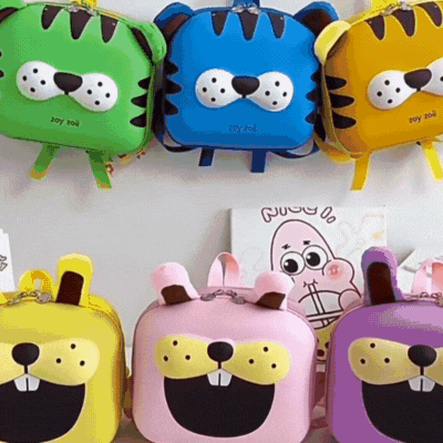 Mochila Animalitos 3D Para Niños