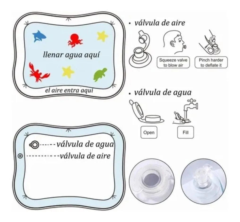 Tapete Sensorial para Bebés