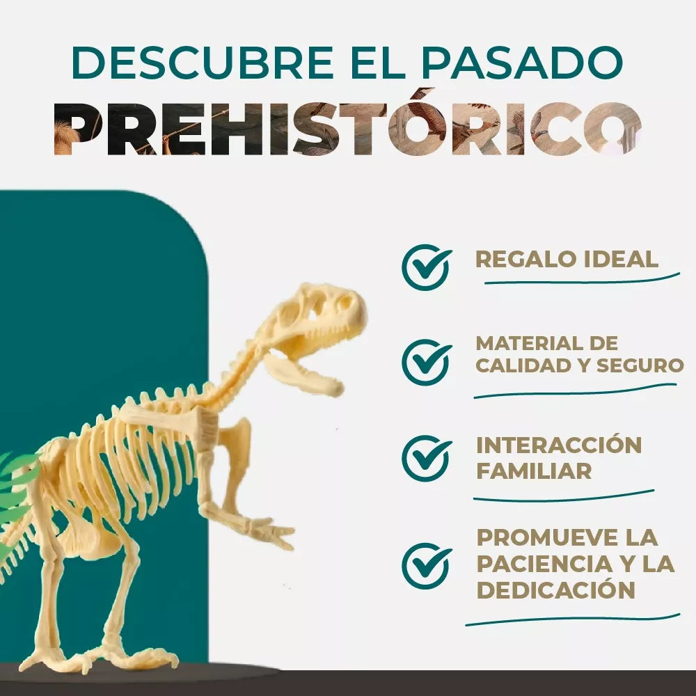 Kit de Descubrimiento de Fósiles - Mi pequeño paleontólogo