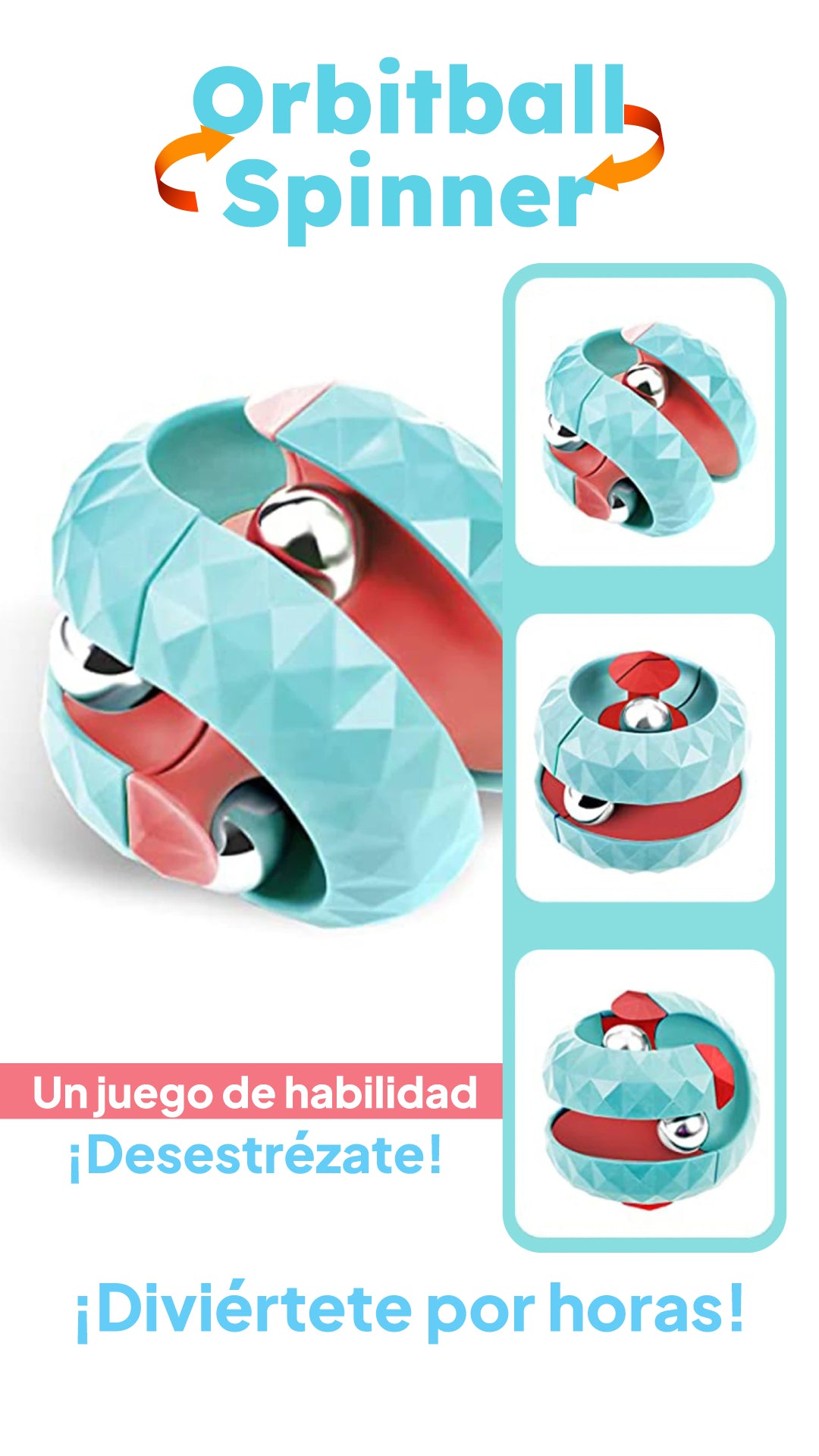 OrbitBall Spinner - Desafío Giratorio
