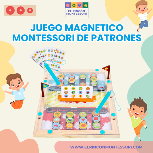 Juego Magnético Montessori De Patrones