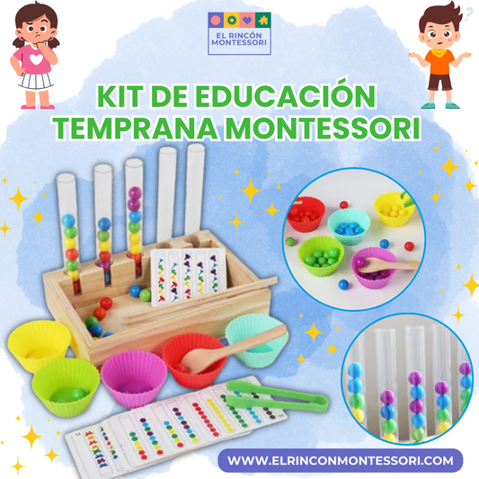 Kit De Educación Temprana Montessori