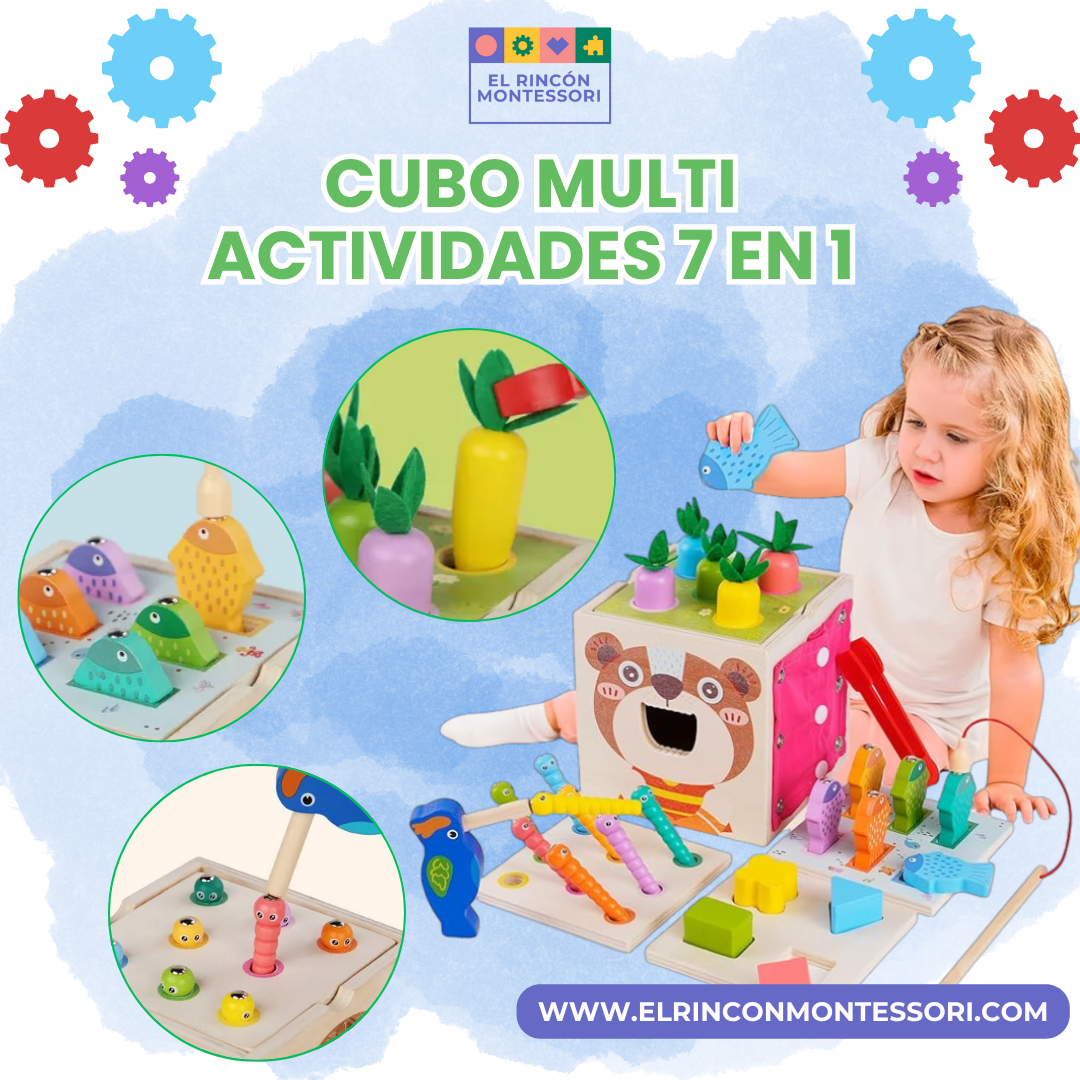 Cubo Multi Actividades 7 En 1