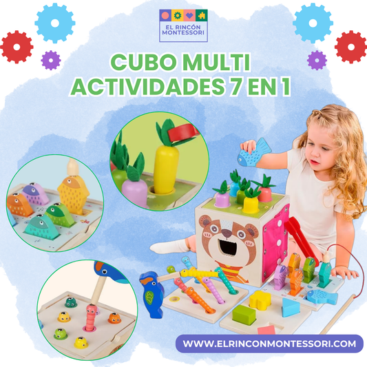 Cubo Multi Actividades 7 En 1
