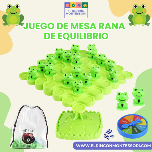 Juego De Mesa Rana De Equilibrio