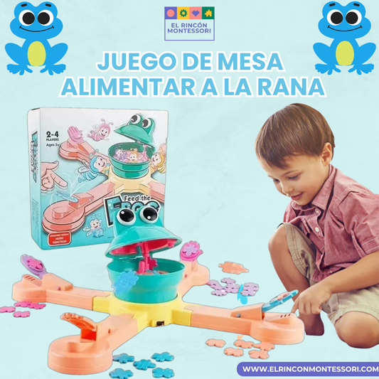 Juego De Mesa Alimentar A La Rana