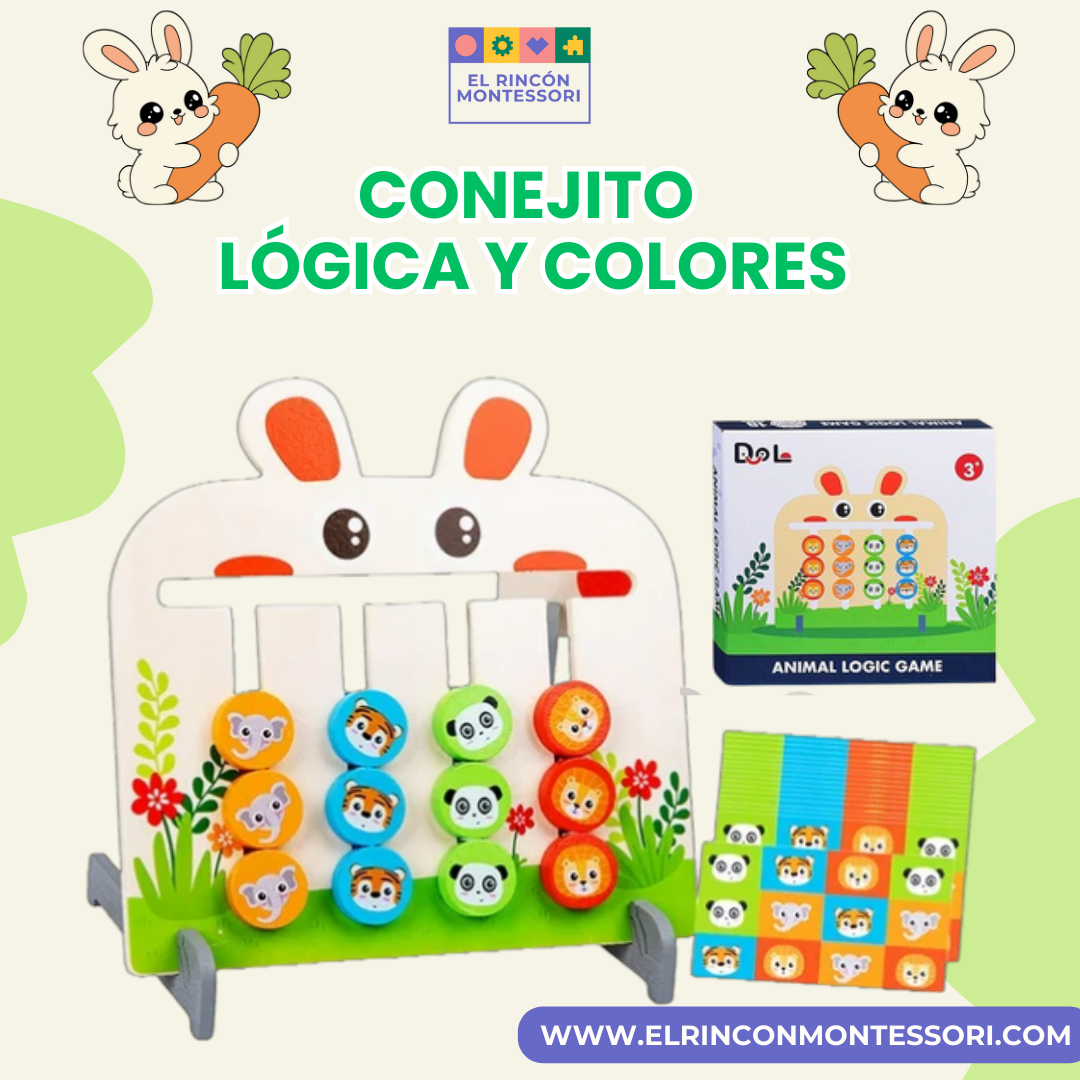 Conejito Lógica y Colores