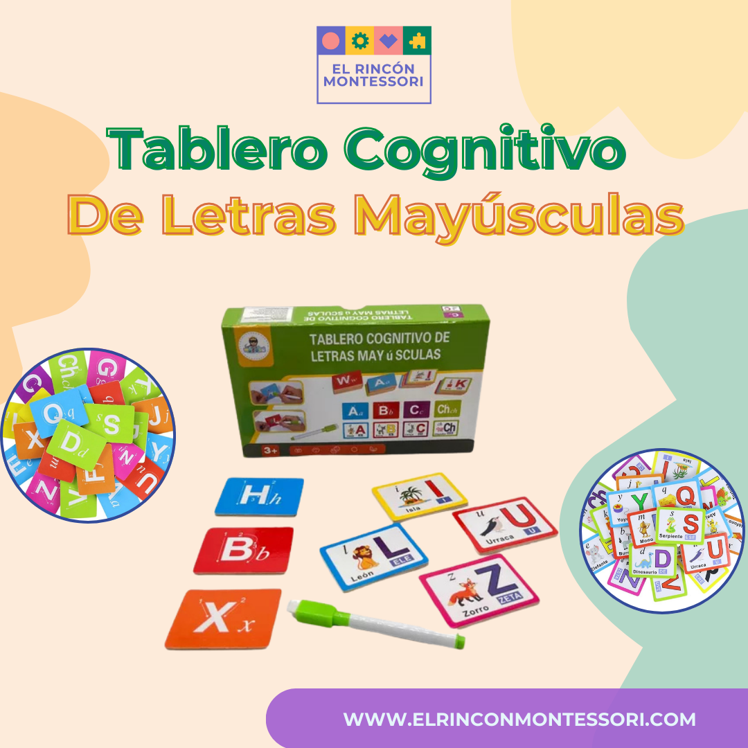 Tablero Cognitivo De Letras Mayusculas