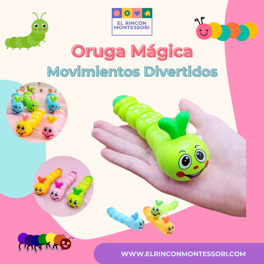 Oruga Mágica: Movimientos Divertidos