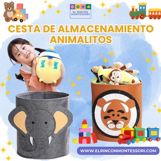 Cestas De Almacenamiento Animalitos