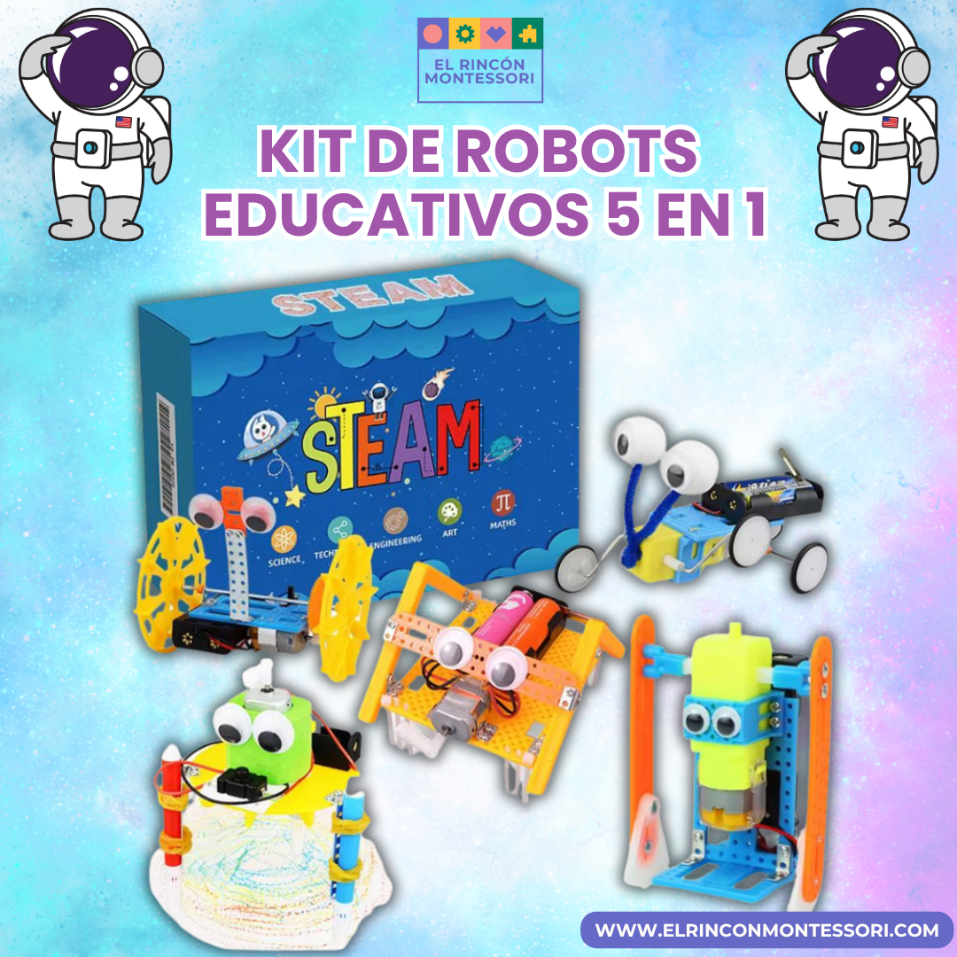 Kit De Robots Educativos 5 En 1