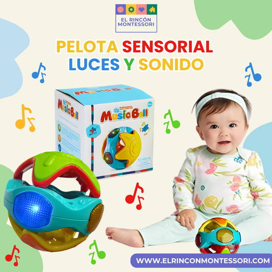 Pelota Sensorial Luces Y Sonidos