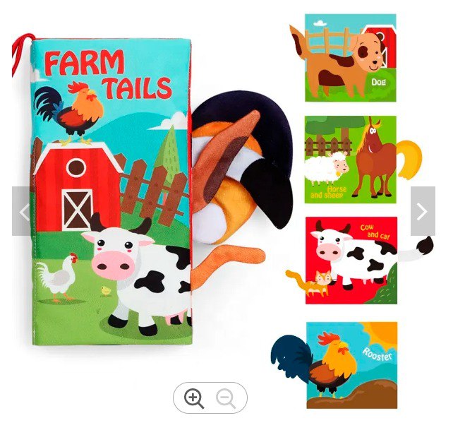 Libro Sensorial Animalitos Para Bebes