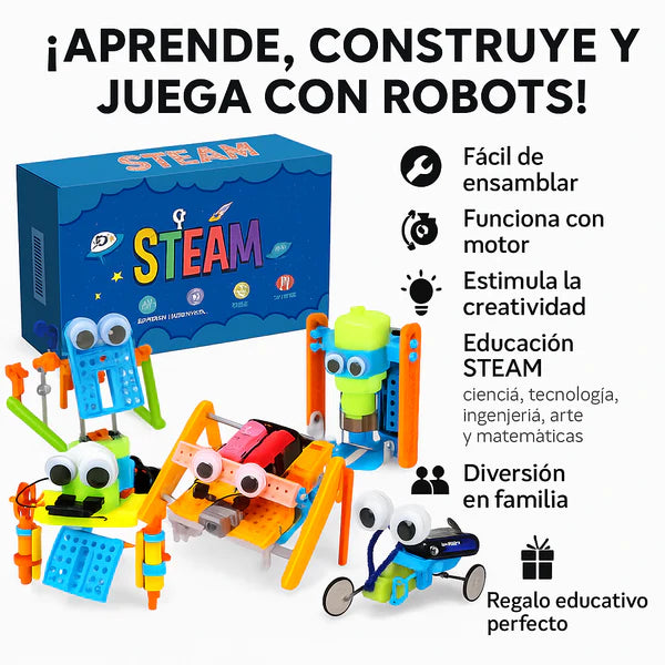 Kit De Robots Educativos 5 En 1