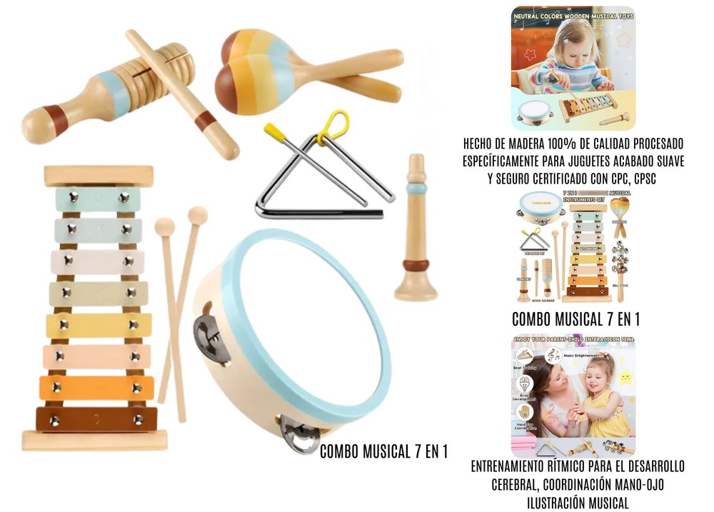 Instrumentos Musicales Montessori
