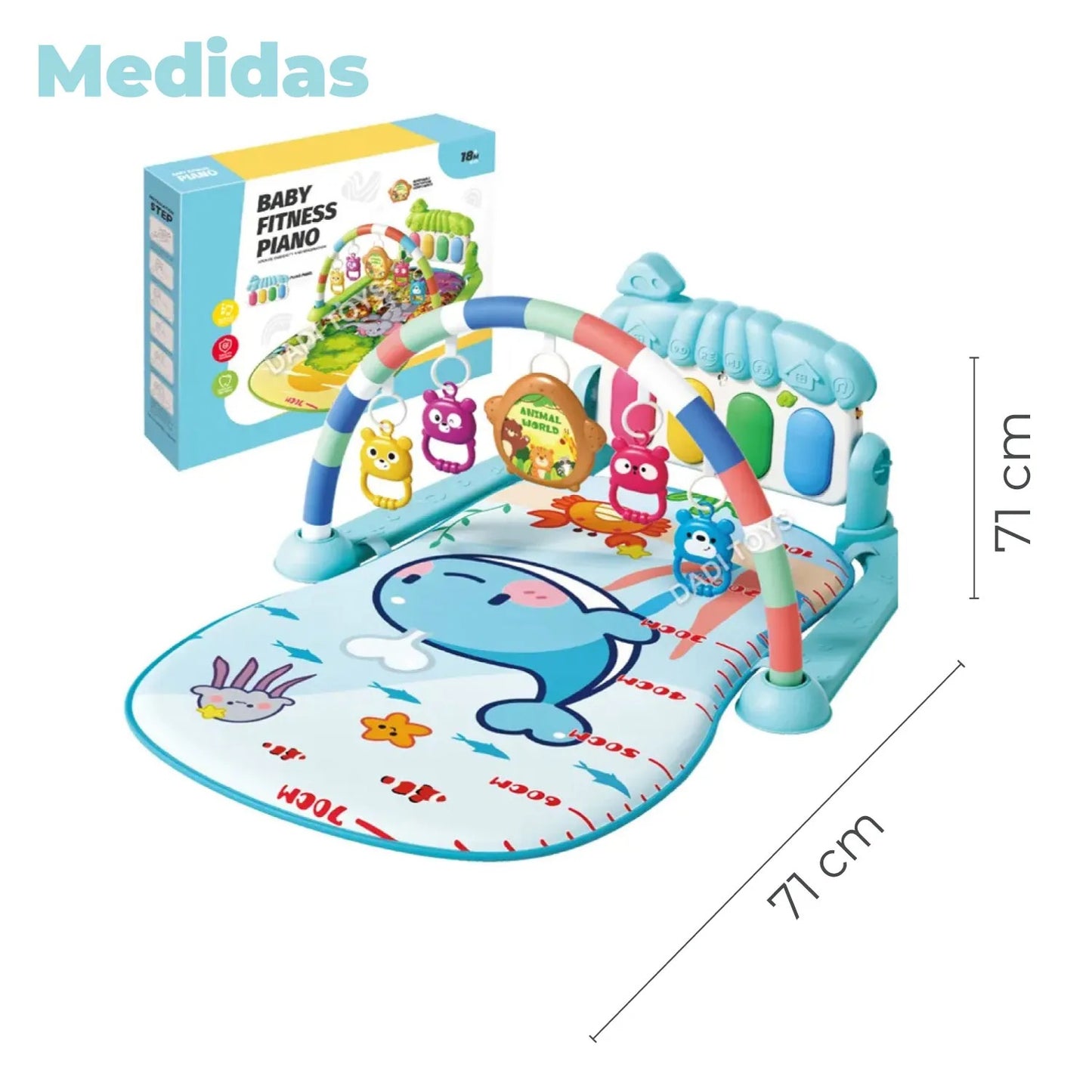 Gimnasio Alfombra Para Bebe