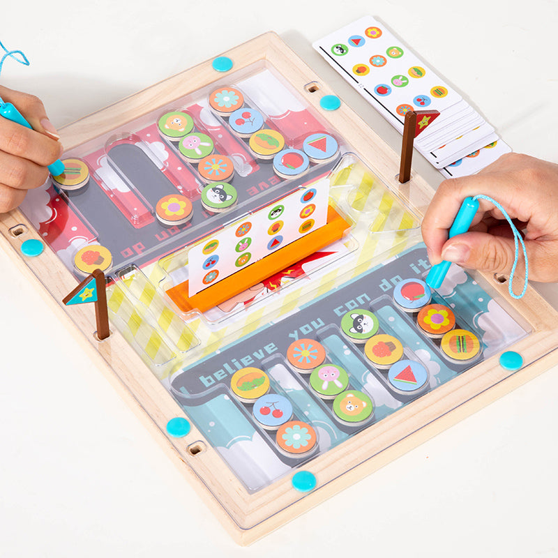 Juego Magnético Montessori De Patrones