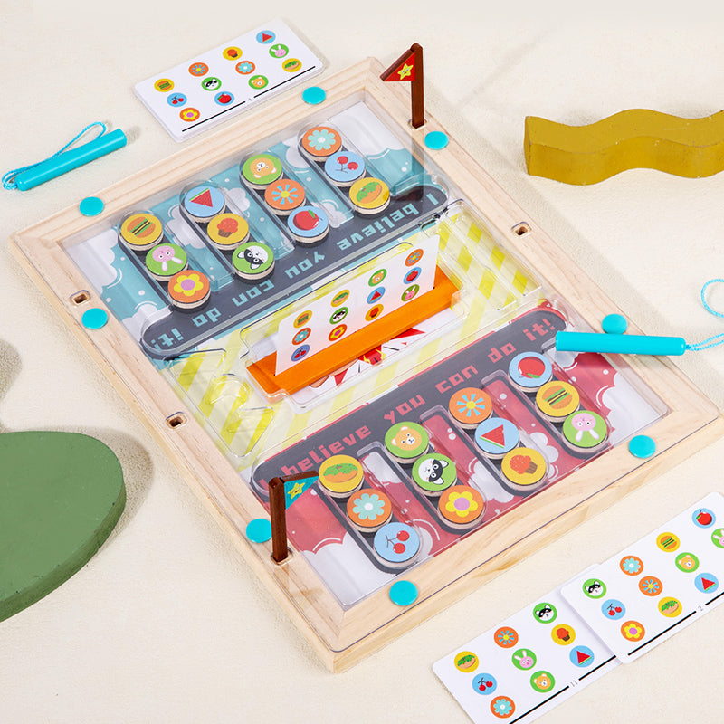 Juego Magnético Montessori De Patrones
