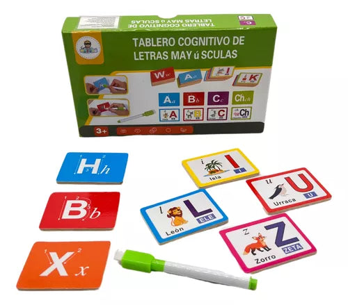 Tablero Cognitivo De Letras Mayusculas