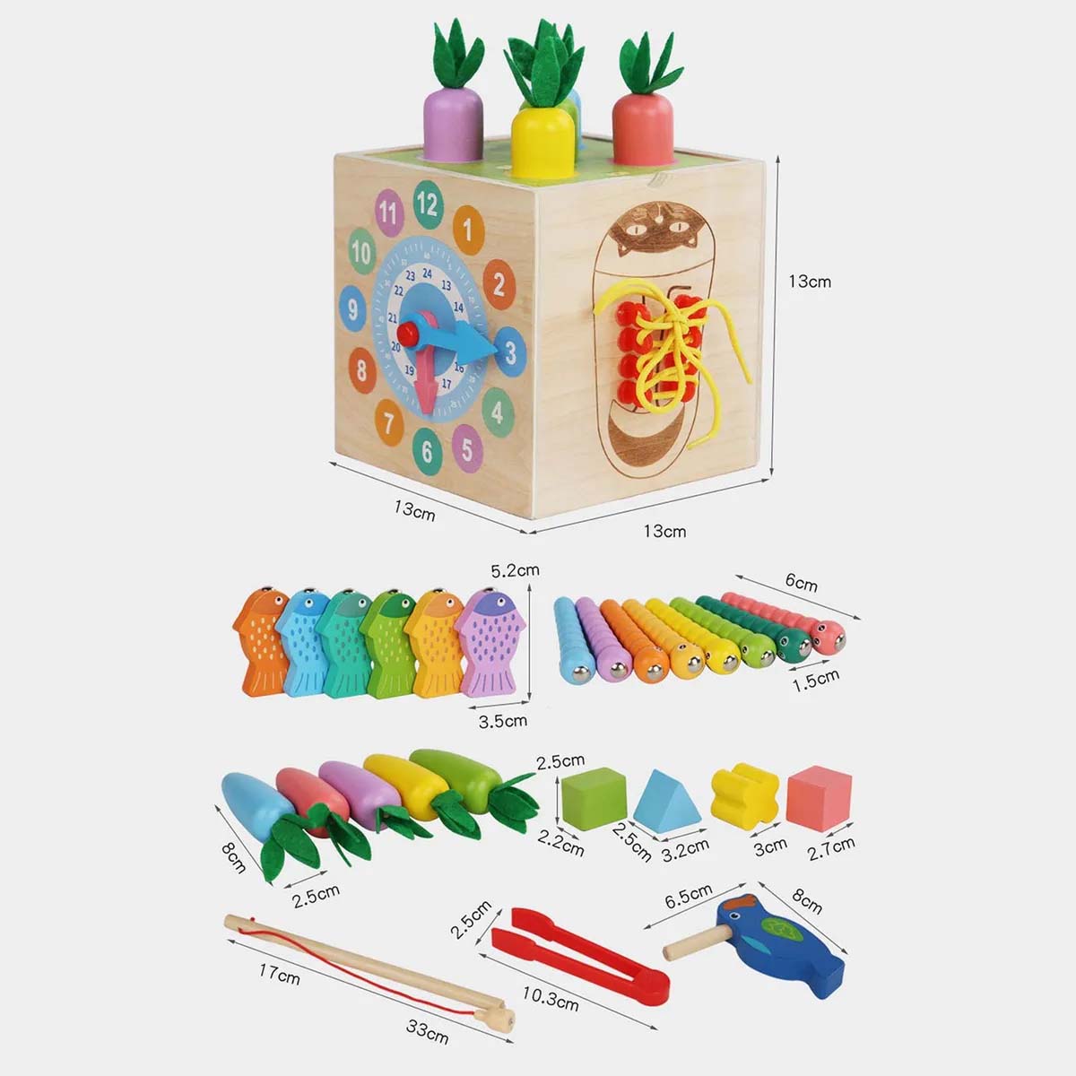 Cubo Multi Actividades 7 En 1
