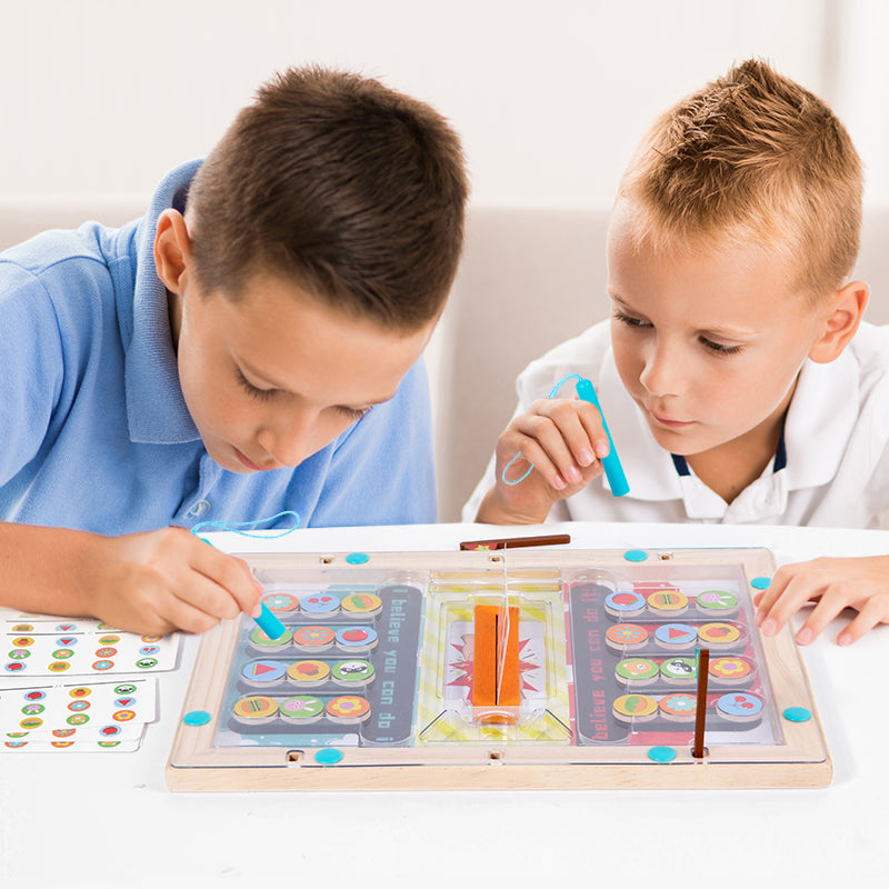 Juego Magnético Montessori De Patrones