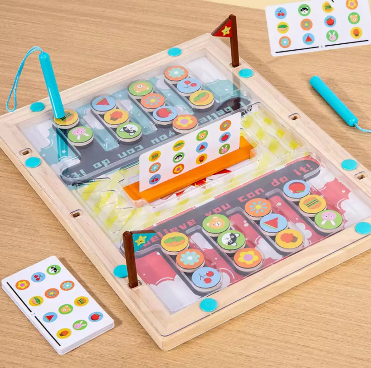 Juego Magnético Montessori De Patrones