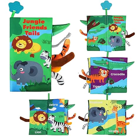 Libro Sensorial Animalitos Para Bebes