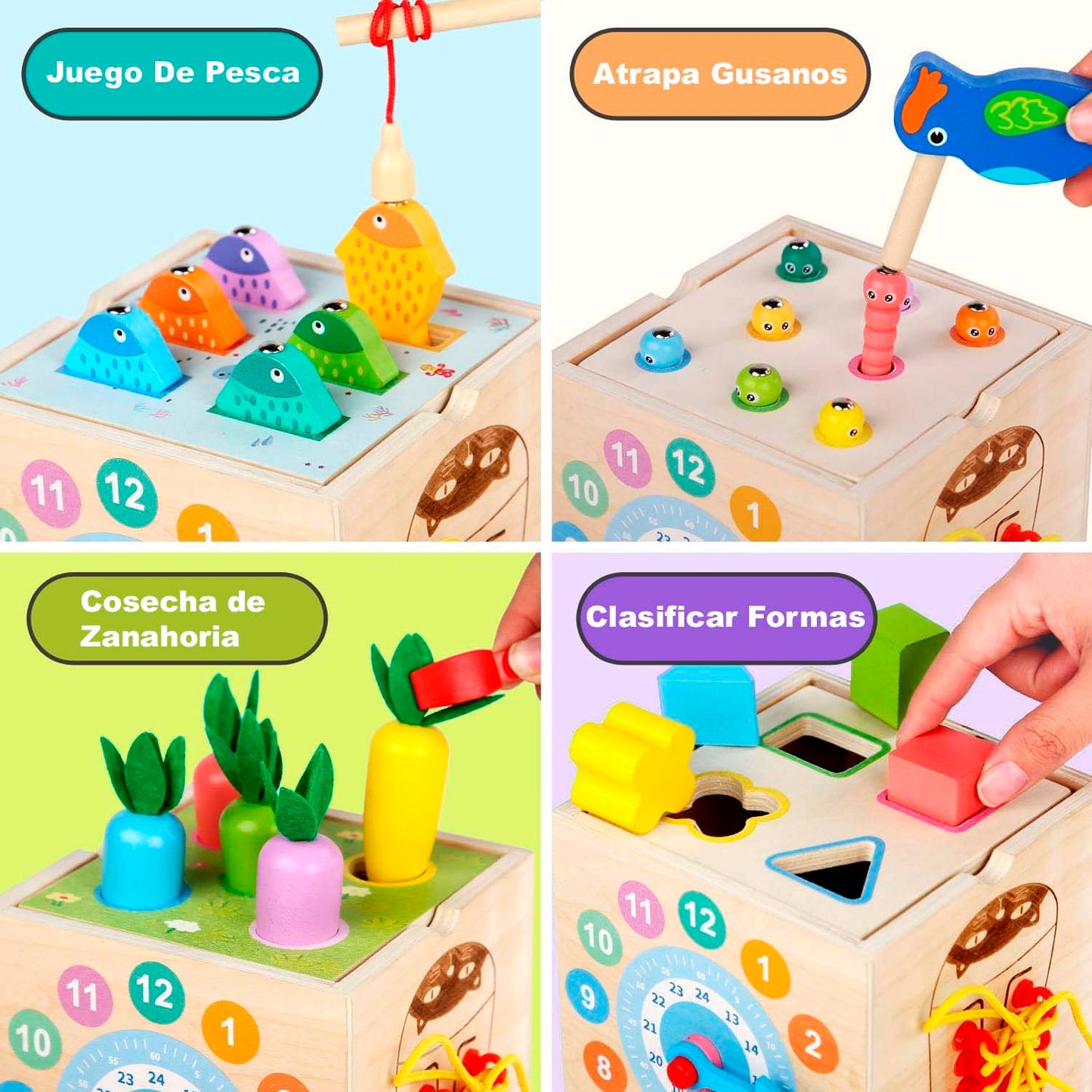 Cubo Multi Actividades 7 En 1