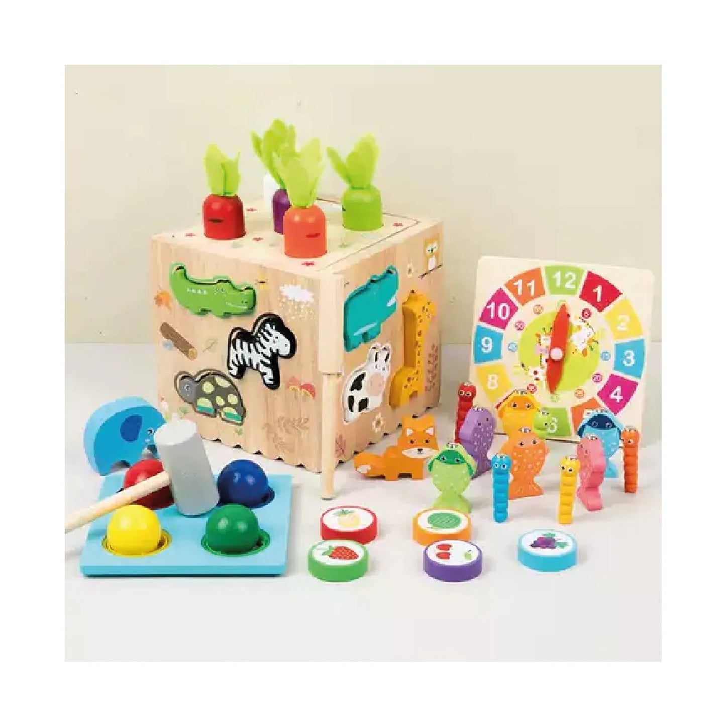 Cubo De Multi Actividades 8 En 1