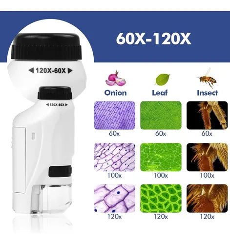 Mini Microscopio Para Niños