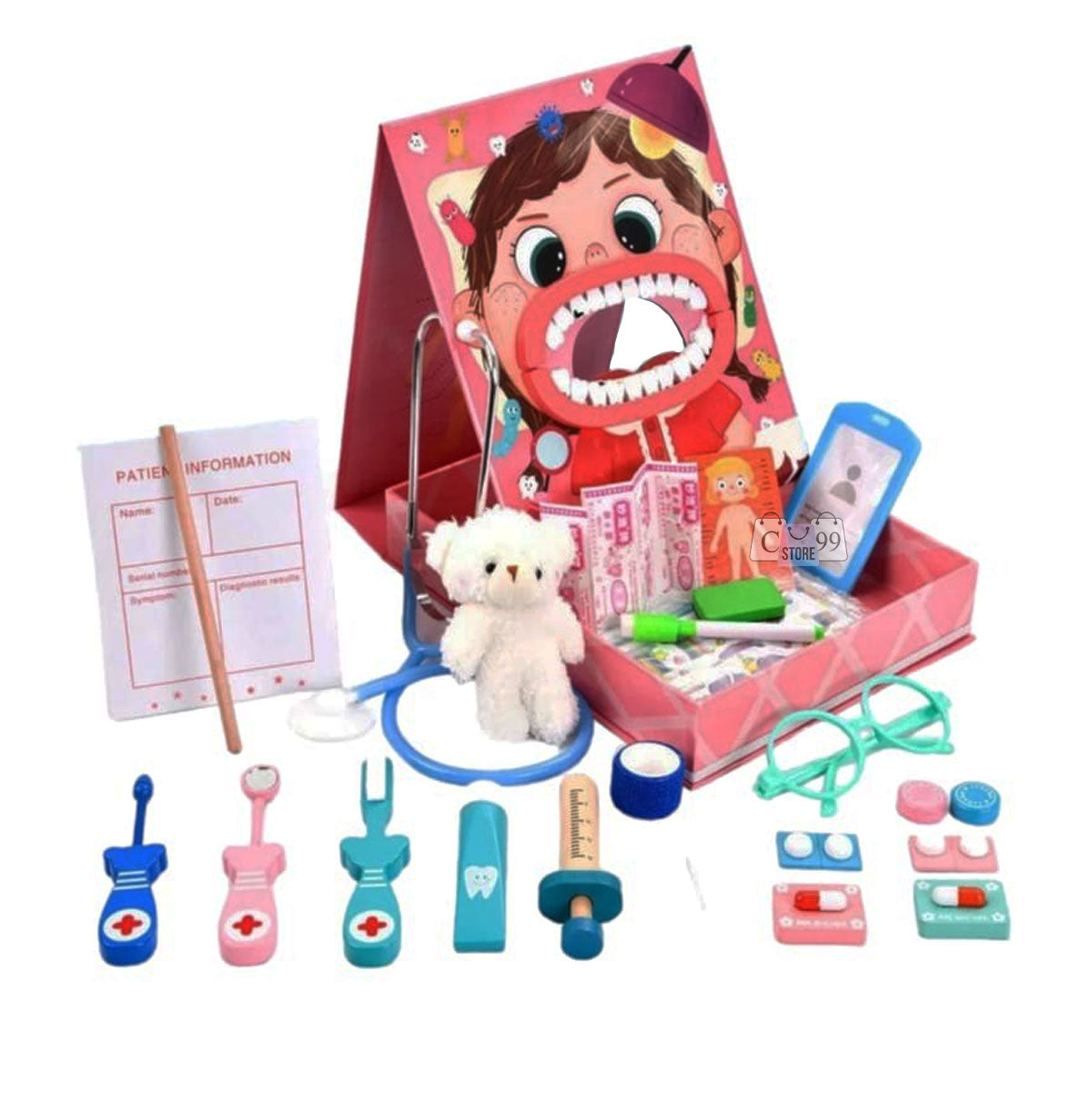 Set Medica Dentista Para Niñas