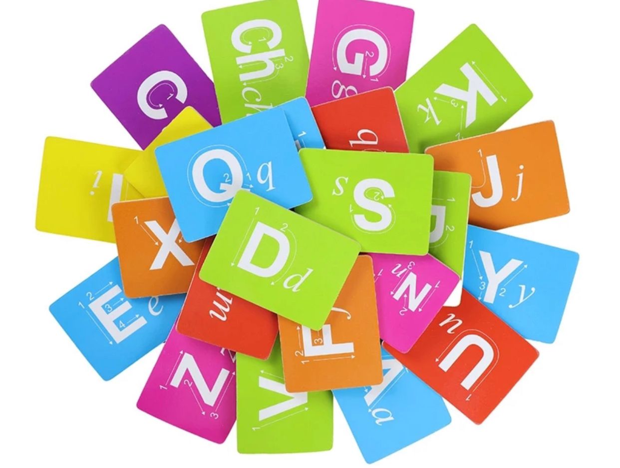 Tablero Cognitivo De Letras Mayusculas