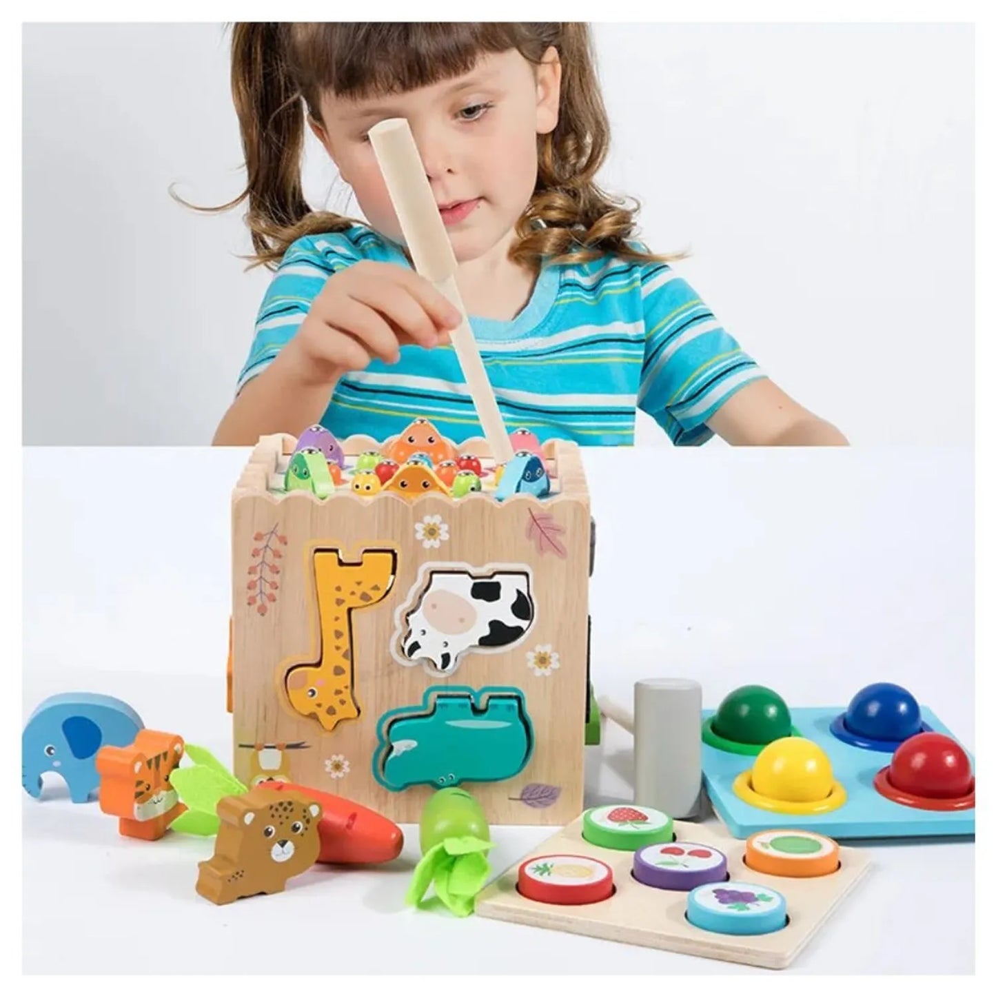 Cubo De Multi Actividades 8 En 1