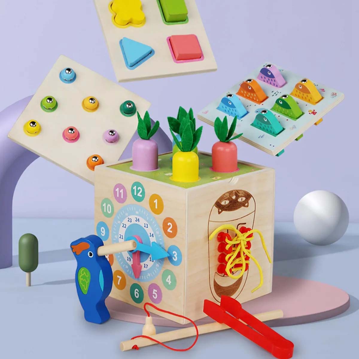 Cubo Multi Actividades 7 En 1