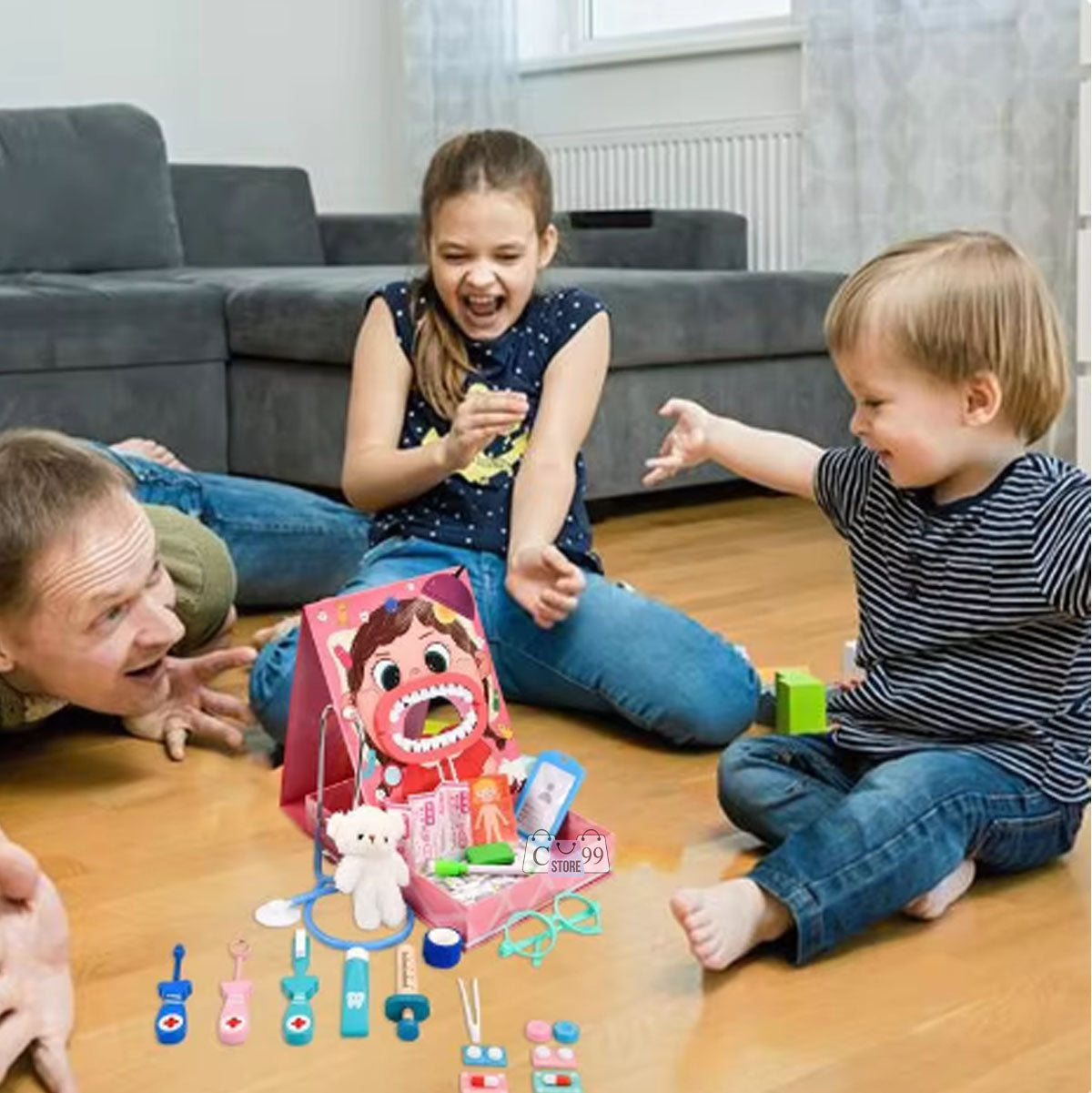 Set Medica Dentista Para Niñas