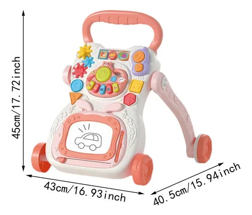 Andadera De Bebe Con Tablero Didáctico