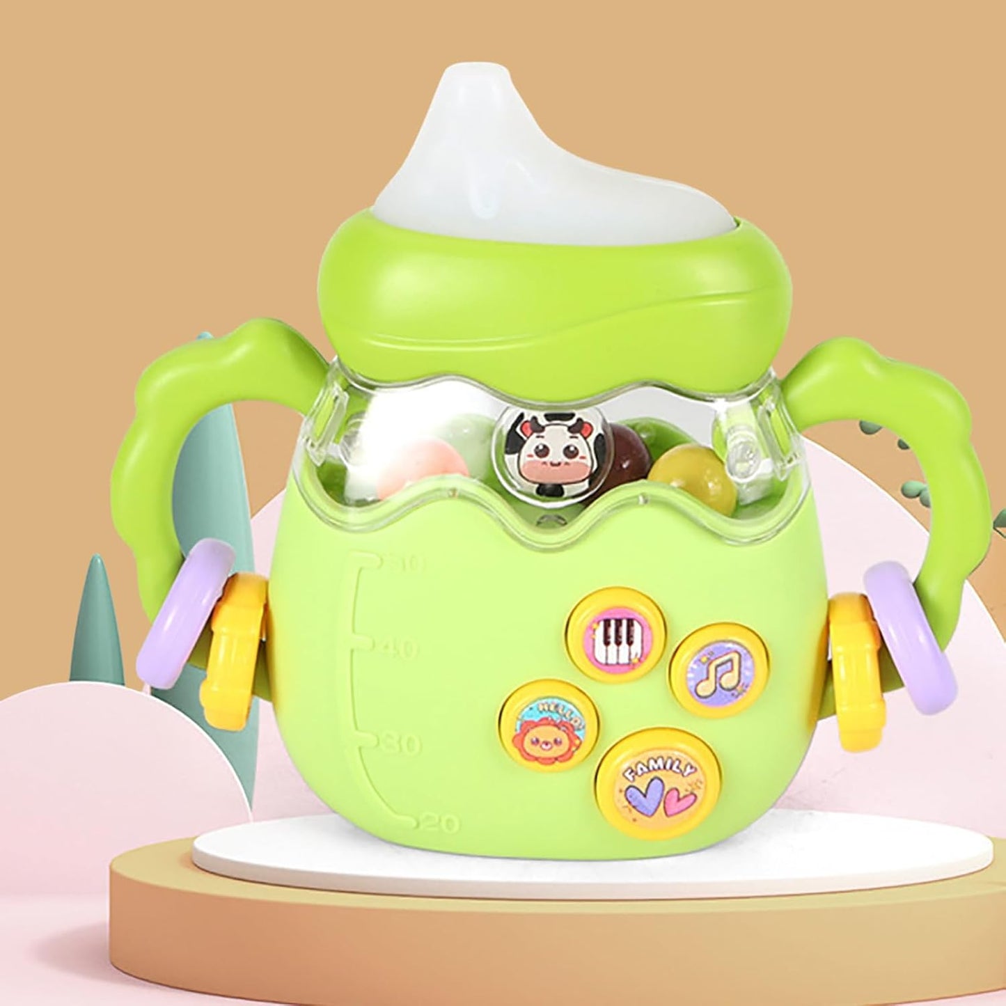 Biberón Rascaencias Para Bebés