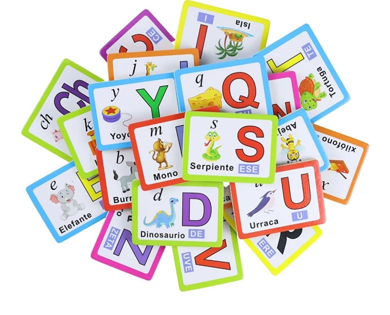 Tablero Cognitivo De Letras Mayusculas