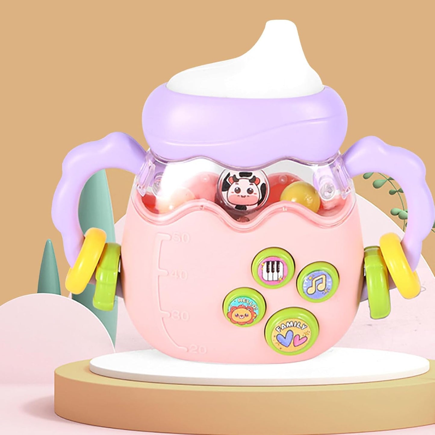 Biberón Rascaencias Para Bebés