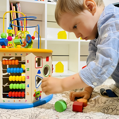 Cubo Multifuncional Didáctico 8 en 1 Montessori