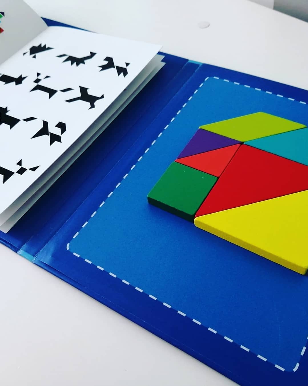 Tangram Magnético de Madera Montessori