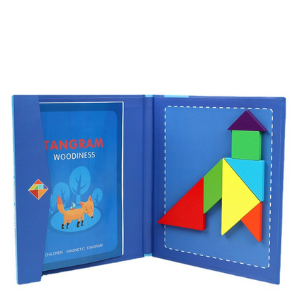 Tangram Magnético de Madera Montessori