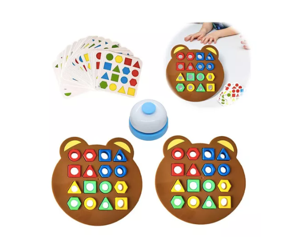 Set Didáctico de Formas Montessori