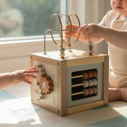 Cubo Montessori en Madera