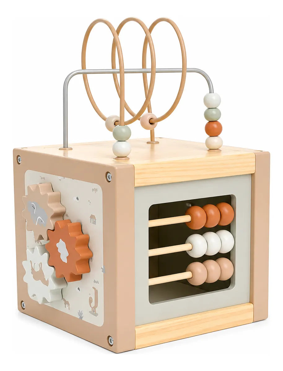 Cubo Montessori en Madera