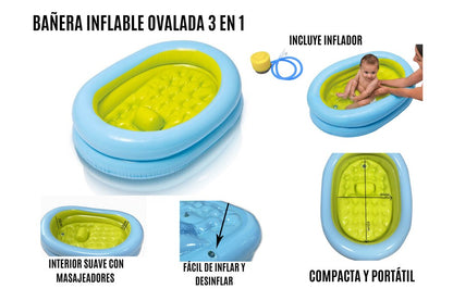 Tina Inflable Para Bebe